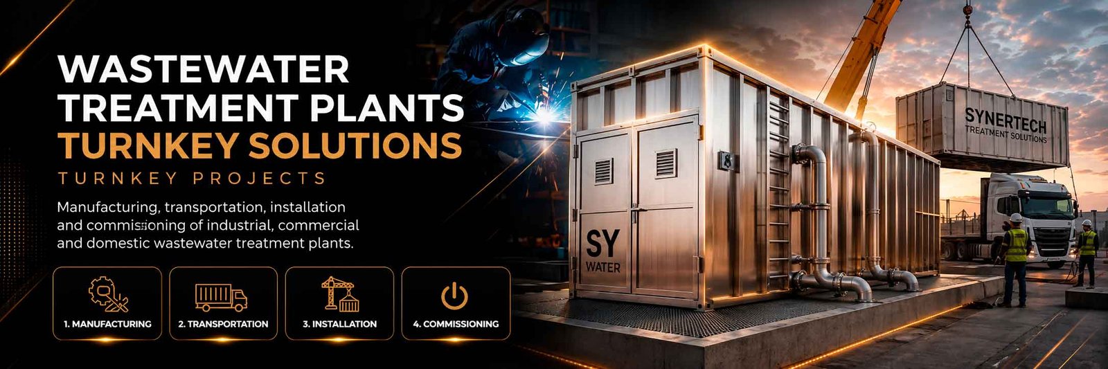 Wastewater Treatment Plants | Synertech