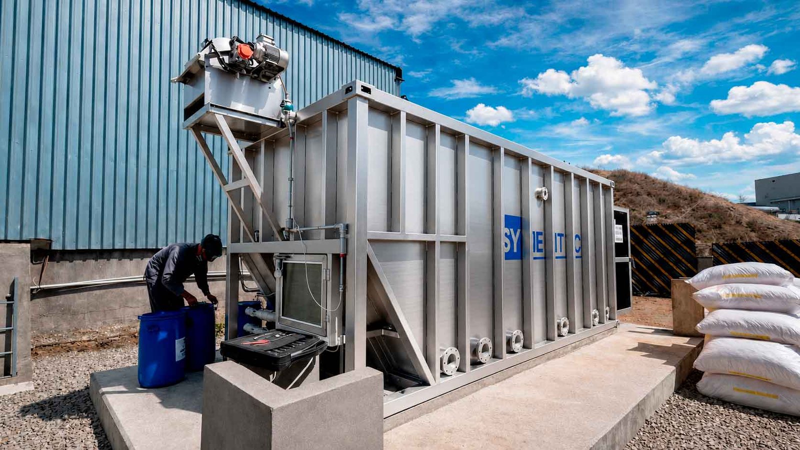 Multifamily BIOPACK MBBR and Ultrafiltration Wastewater Treatment Plant | Synertech