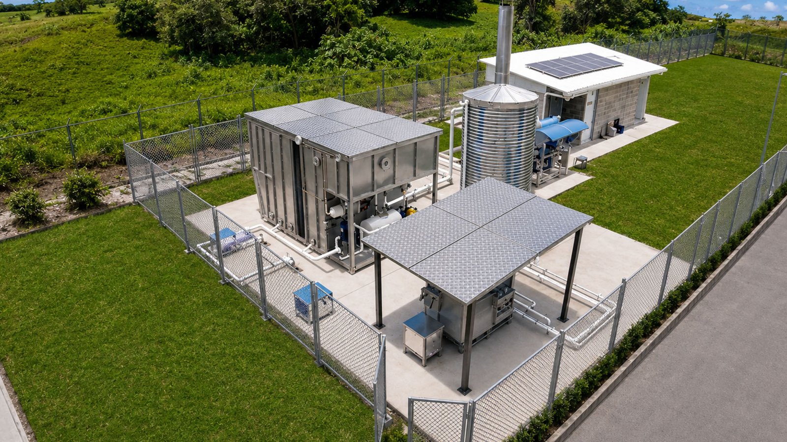 BioCube WWTP for a country home