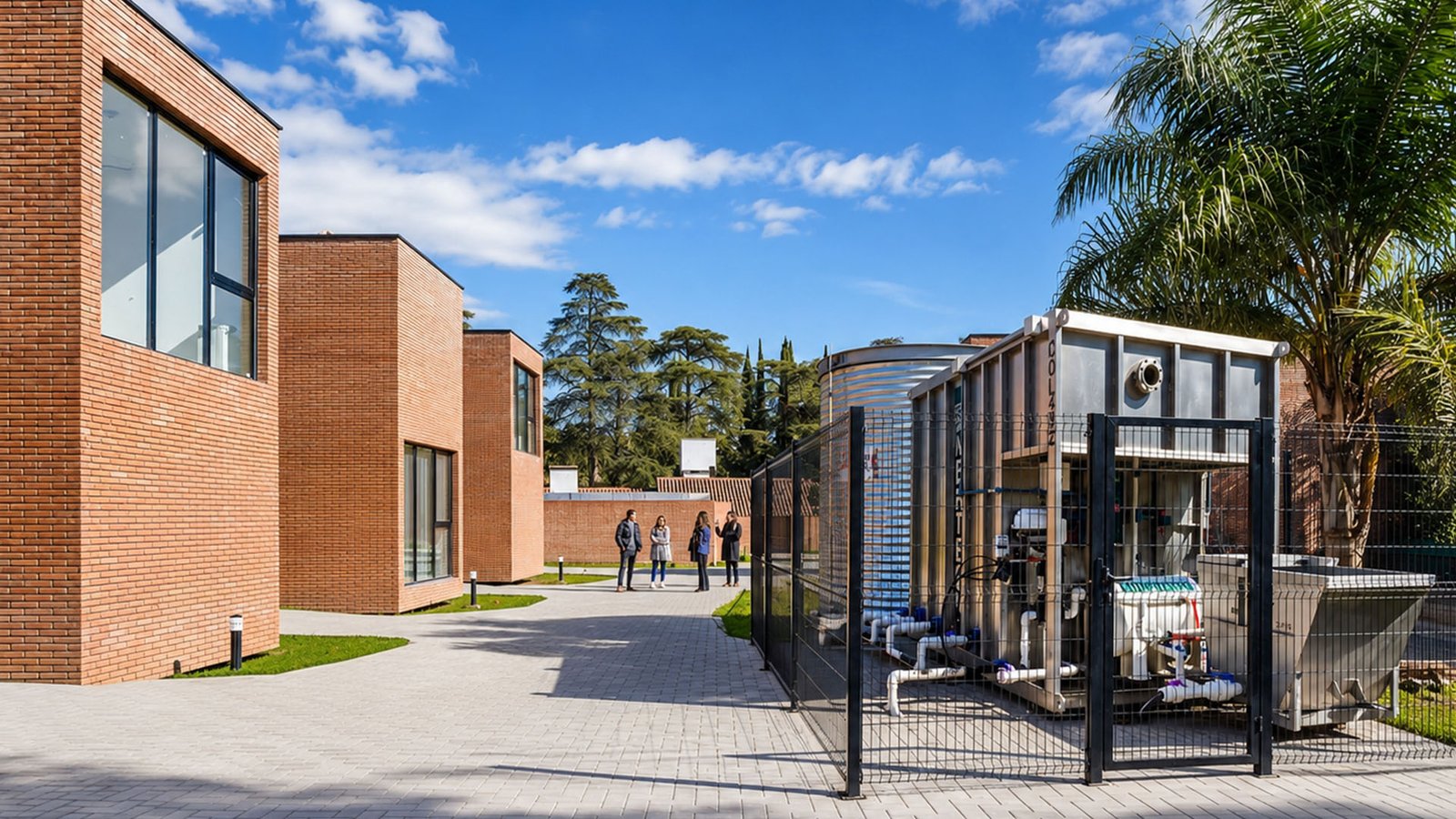 BioCube WWTP at a residence