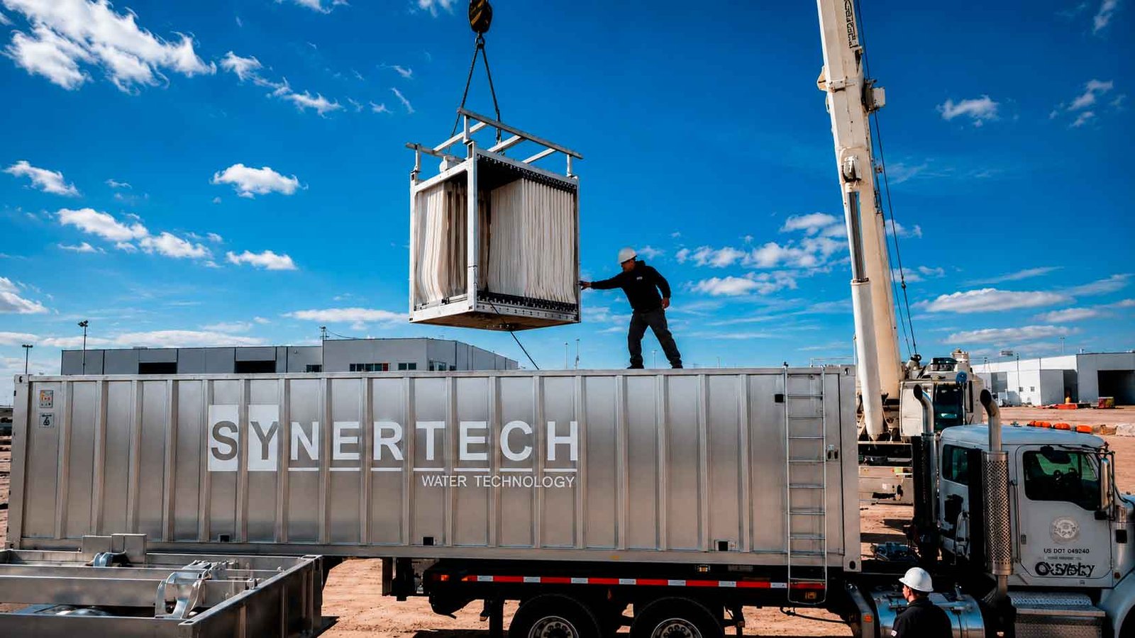 Synertech Wastewater Treatment Plant with MBR Bioreactor