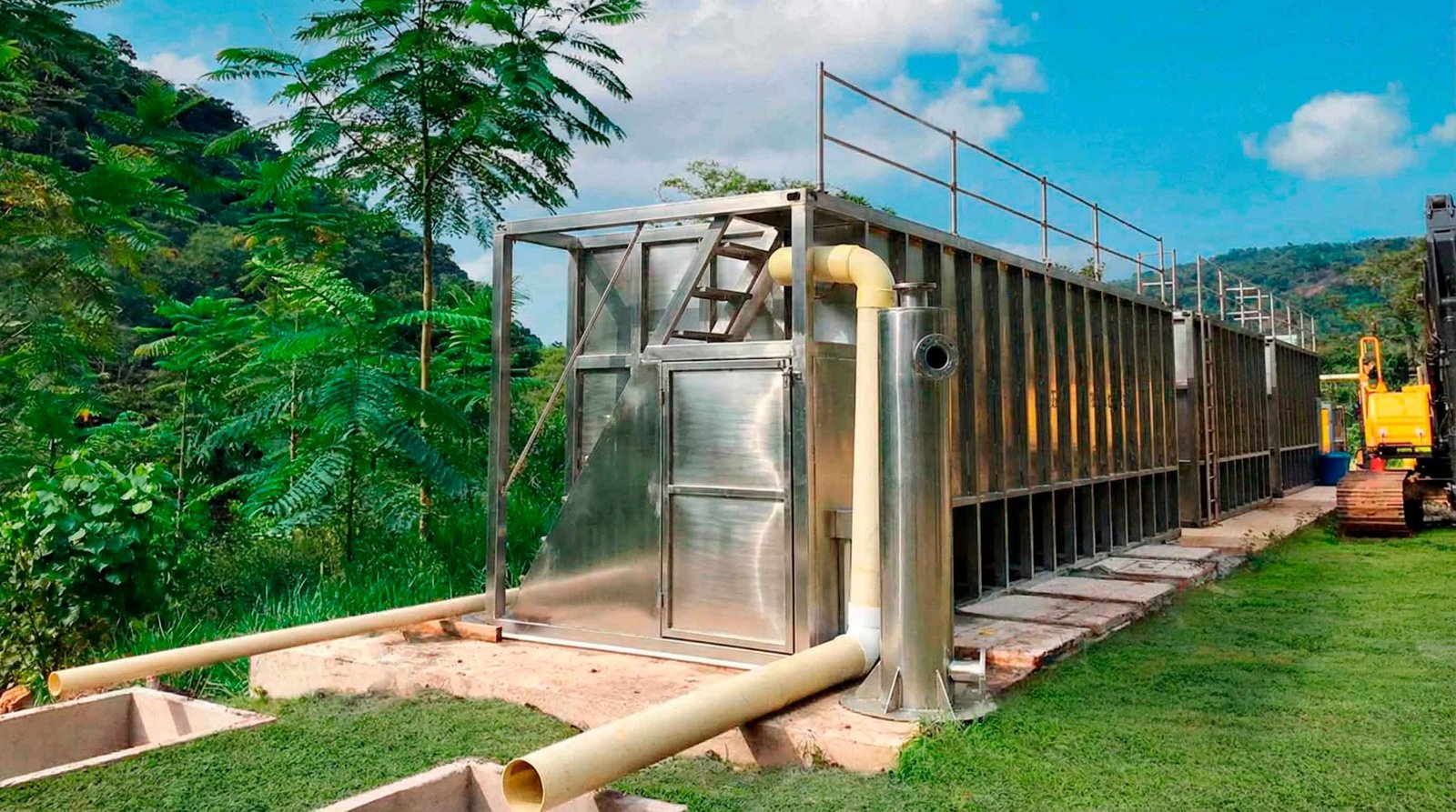 Inclined Plate Lamella Clarifier