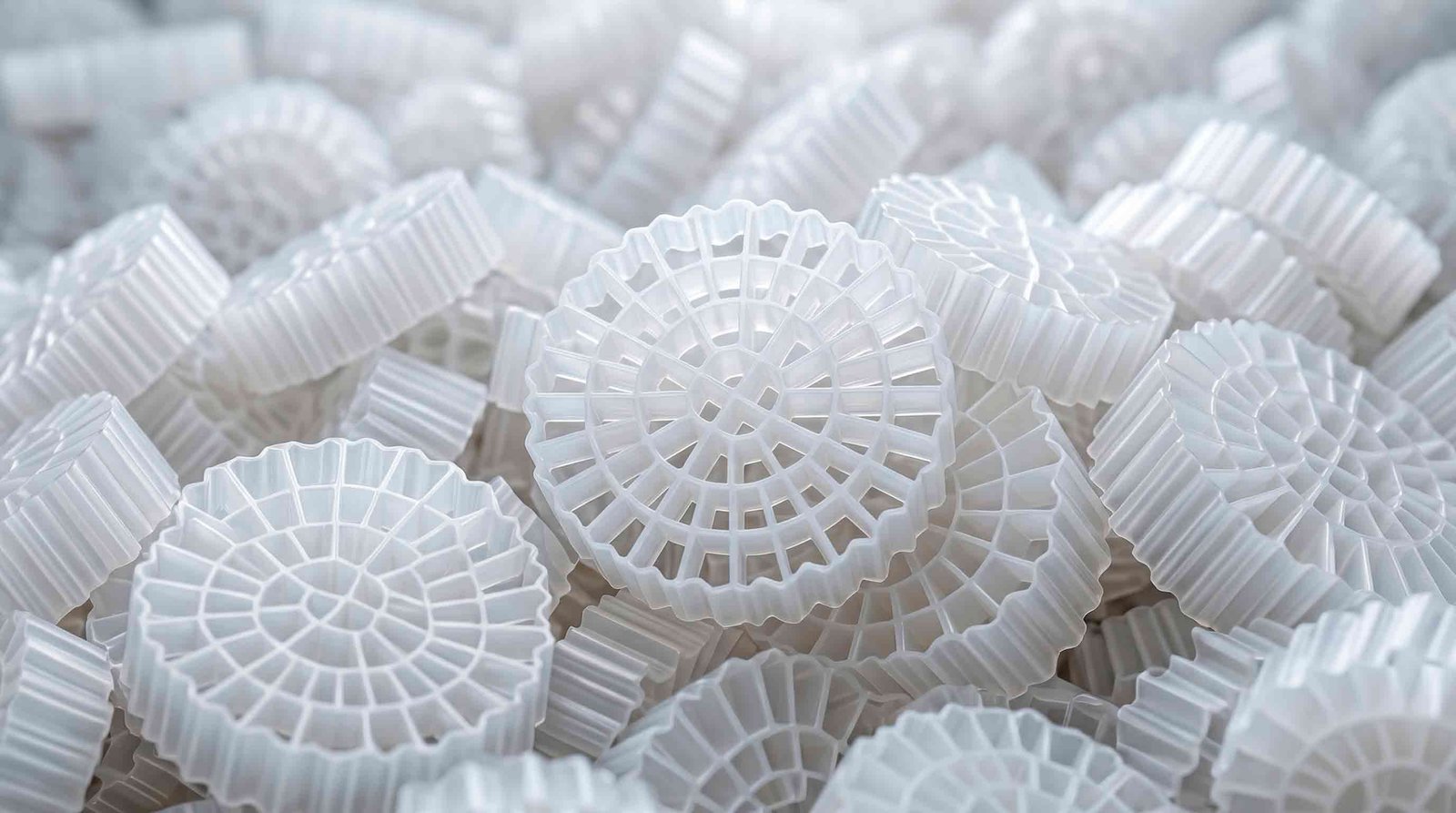 Plastic media for MBBR reactor